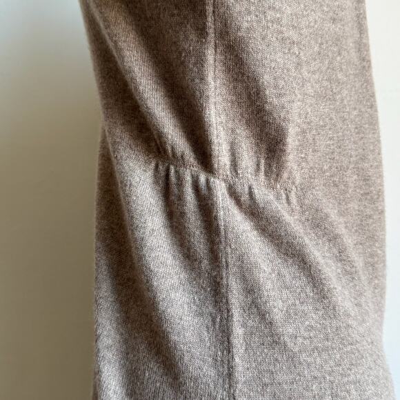 BRUNELLO CUCINELLI for Bergdorf Goodman Oatmeal Cashmere Cardigan - Picture 6 of 9